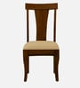 Kentan Sheesham Wood Dining Chairs In Provincial Teak Finish (Set Of 2 )