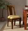Kentan Sheesham Wood Dining Chairs In Provincial Teak Finish (Set Of 2 )