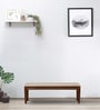 Kentan Sheesham Wood XL Bench In Rustic Teak Finish