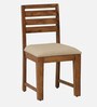 Renton Sheesham Wood Dining Chair In Rustic Teak (Set Of 2)