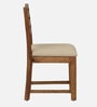 Renton Sheesham Wood Dining Chair In Rustic Teak (Set Of 2)