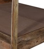 Freemont King Size Poster Bed with Storage in Natural Finish