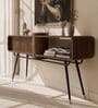 Kenzan Console Table In Teakwood Finish
