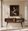 Kenzan Console Table In Teakwood Finish