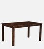 Kenzo Sheesham Wood 6 seater Dining Set in Provincial Teak Finish