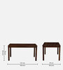 Kenzo Sheesham Wood 6 seater Dining Set in Provincial Teak Finish