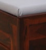 Kenzo Sheesham Wood Single Bed In Honey Oak Finish With Box Storage