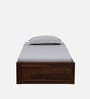 Kenzo Sheesham Wood Single Bed In Provincial Teak Finish With Box Storage