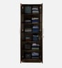 Kenzou 2 Door Wardrobe In Wenge Finish With Adjustable Shelves