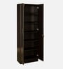 Kenzou 2 Door Wardrobe In Wenge Finish With Adjustable Shelves