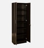Kenzou 2 Door Wardrobe In Wenge Finish With Adjustable Shelves