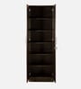 Kenzou 2 Door Wardrobe In Wenge Finish With Adjustable Shelves