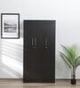 Kenzou 3 Door Wardrobe in Wenge Finish with Lock