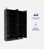 Kenzou 4 Door Wardrobe  in Wenge Finish