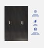 Kenzou 4 Door Wardrobe  in Wenge Finish