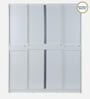 Kenzou 4 Door Wardrobe In Off White Finish With Adjustable Shelves & Drawer