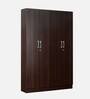 Kenzou 4 Door Wardrobe in Wenge Finish with Lock