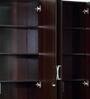 Kenzou 4 Door Wardrobe in Wenge Finish with Lock