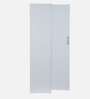 Kenzou 4 Door Wardrobe With Adjustable Shelves In Off White Finish With Mirror & Drawer