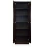 Kenzou 2 Door Wardrobe in Wenge Finish