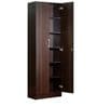 Kenzou 2 Door Wardrobe in Wenge Finish