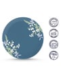 Keon Blue & White Glass Dinner Plate