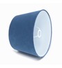 Kepler Blue Velvet Solid Lampshade