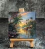 Kerala's Backwater Mini Canvas Frame