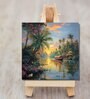 Kerala's Backwater Mini Canvas Frame