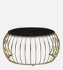 Kerby Metal Nesting Coffee Table Set with Porcelain Top (Set of 2)
