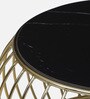 Kerby Metal Nesting Coffee Table Set with Porcelain Top (Set of 2)