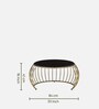 Kerby Metal Nesting Coffee Table Set with Porcelain Top (Set of 2)