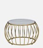Kerby Metal Nesting Coffee Table Set with Porcelain Top (Set of 2)