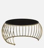 Kerby Metal Nesting Coffee Table Set with Porcelain Top (Set of 2)