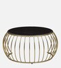 Kerby Metal Nesting Coffee Table Set with Porcelain Top (Set of 2)