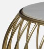 Kerby Metal Nesting Coffee Table Set with White Porcelain Top (Set of 2)