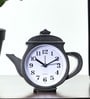 Kettle Table Clock Black