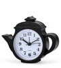 Kettle Table Clock Black
