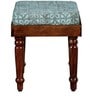 Kevika Sheesham Wood Stool In Provincial Teak Finish