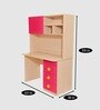 Kevin Kids Study Table In Pink Colour