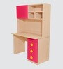 Kevin Kids Study Table In Pink Colour
