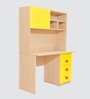 Kevin Kids Study Table In Yellow Colour