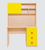 Kevin Kids Study Table In Yellow Colour