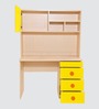 Kevin Kids Study Table In Yellow Colour