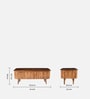 Keystone Sheesham Wood coffee Table in Natural Finish Keystone Sheesham Wood coffee Table in Natural Finish