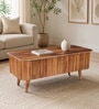 Keystone Sheesham Wood coffee Table in Natural Finish Keystone Sheesham Wood coffee Table in Natural Finish