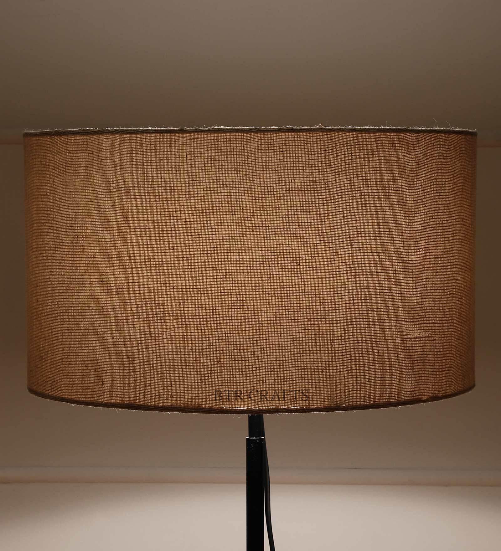 Como Khadi Cotton Fabric Solid Lampshade