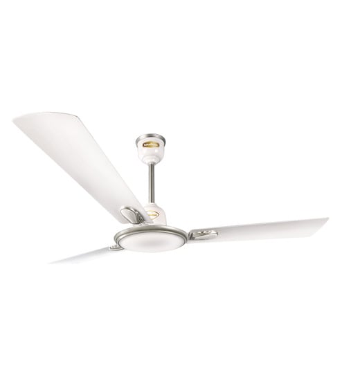 Buy Khaitan La Vega White And Silver Ceiling Fan Online