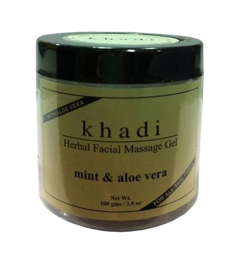 khadi herbal facial massage gel