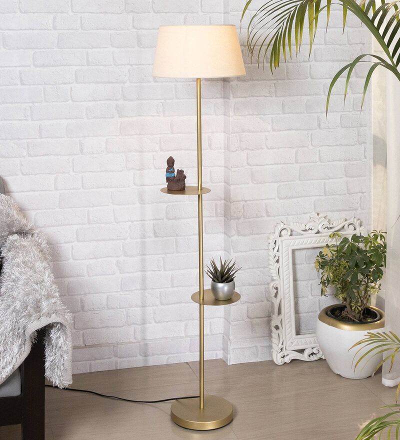 b and w floor lamps